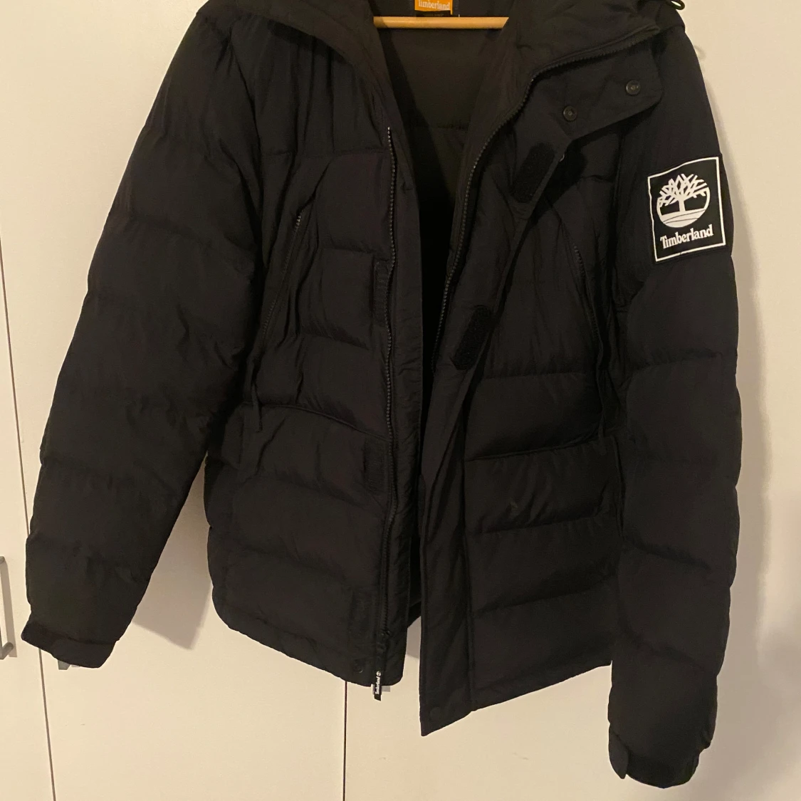 Svart pufferjacka från Timberland