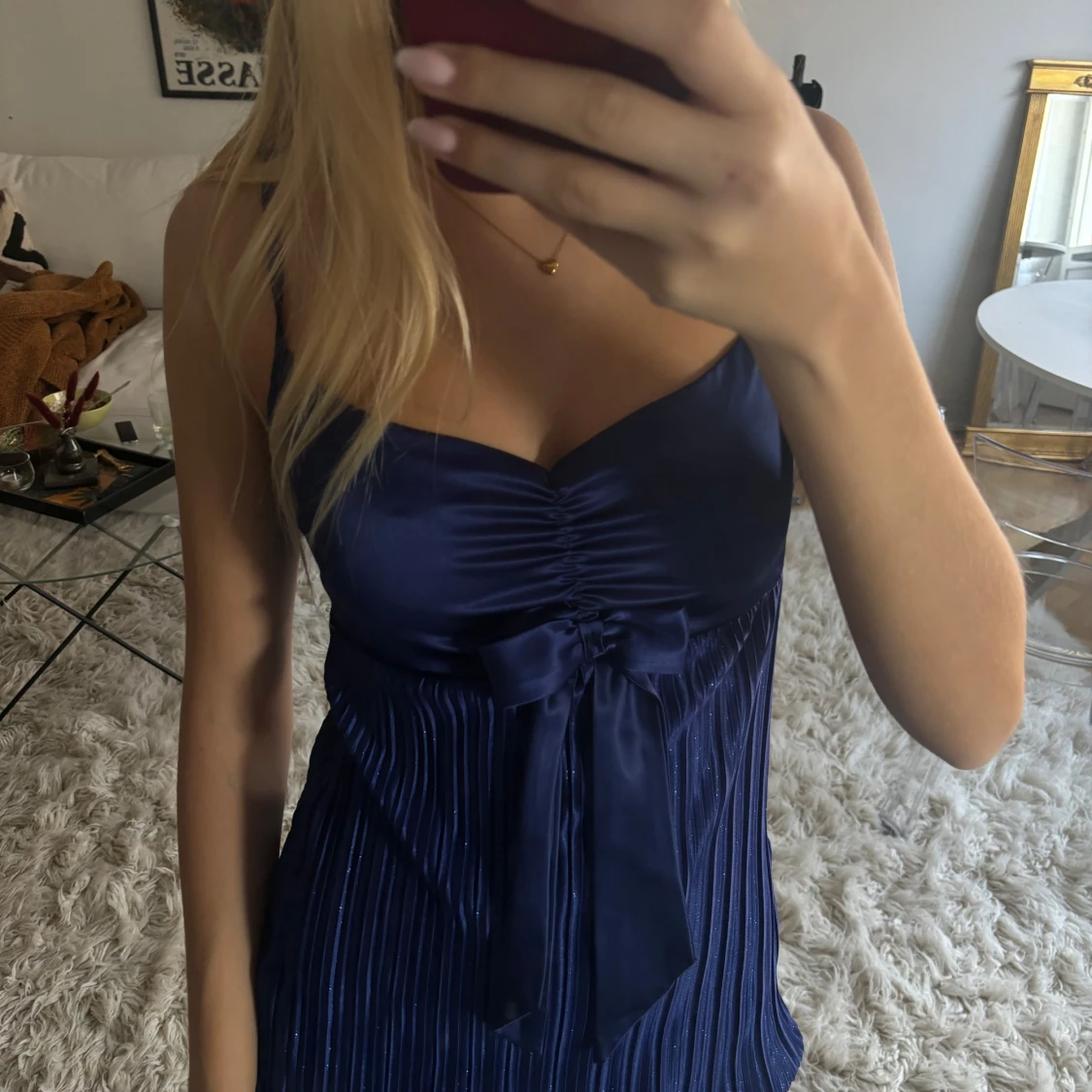 Mörkblå topp  - 90