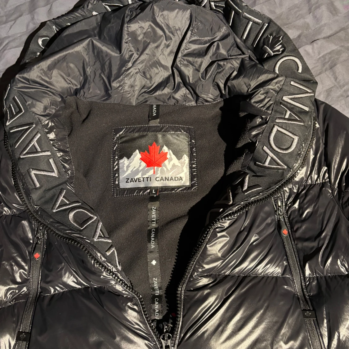 Svart pufferjacka - 2