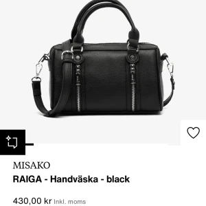 Svart handväska från Misako - säljer en svart handväska från zalando använd få gånger så helt som ny! 