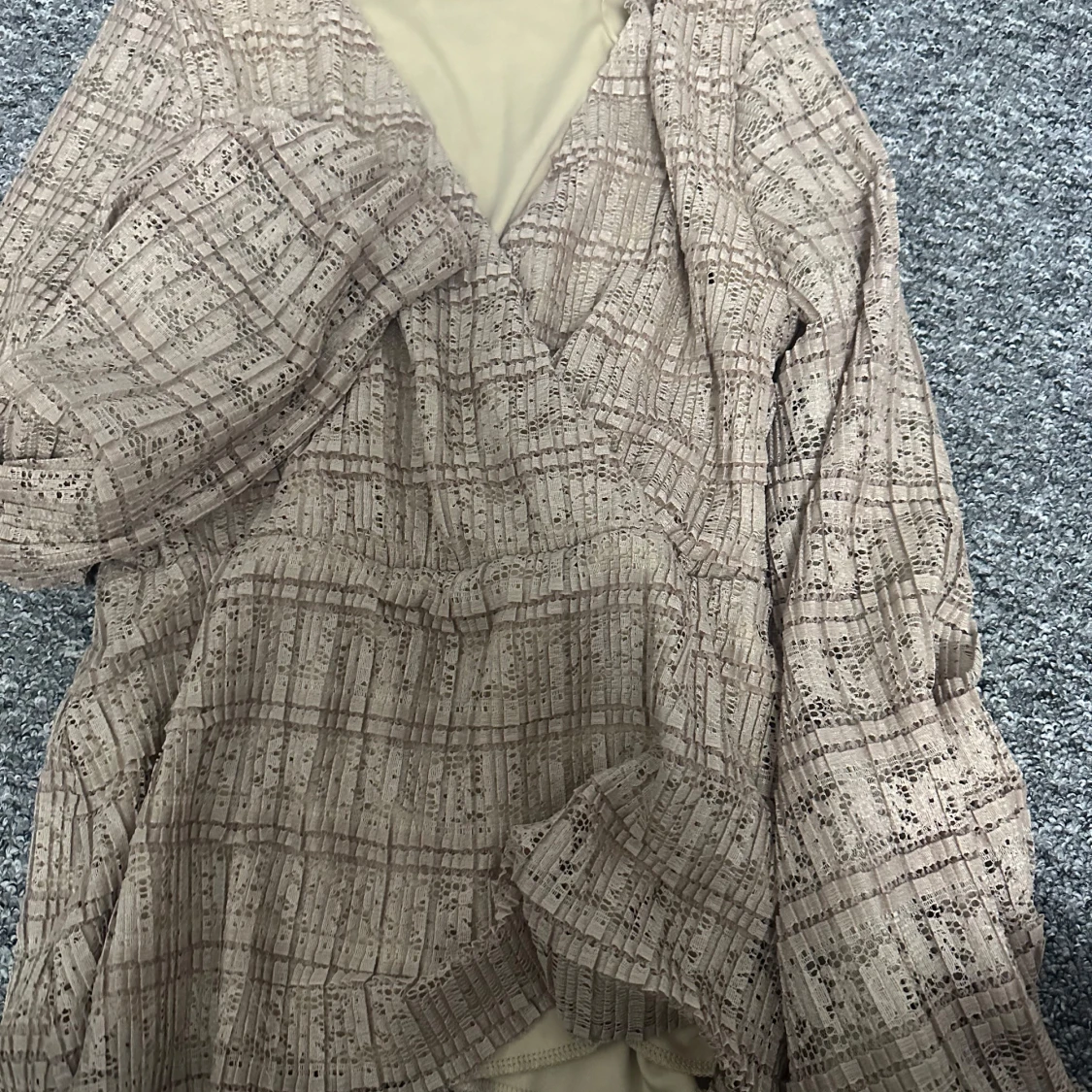 Beige blus från Koton