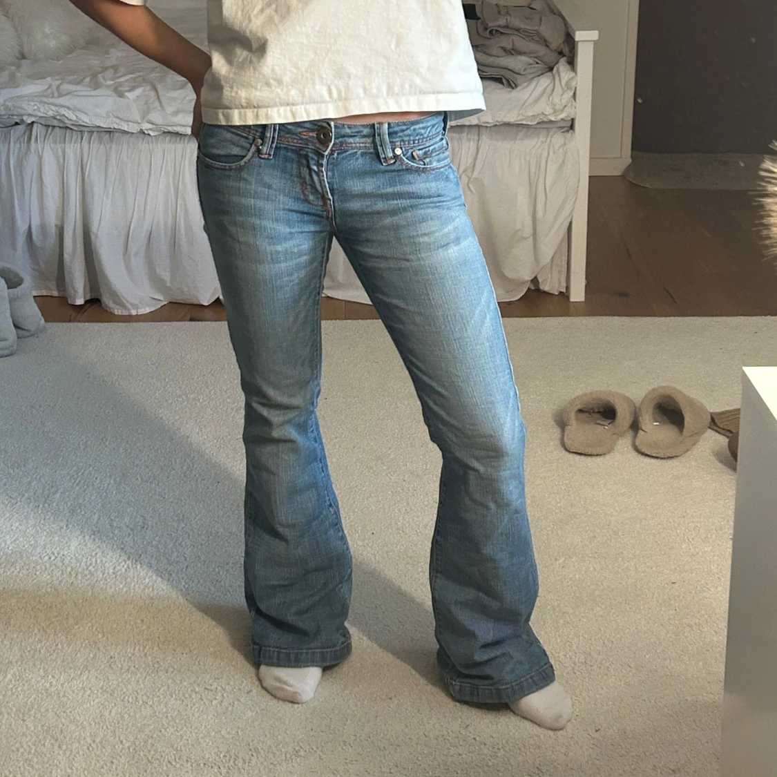 Lågmidjade jeans  - 2