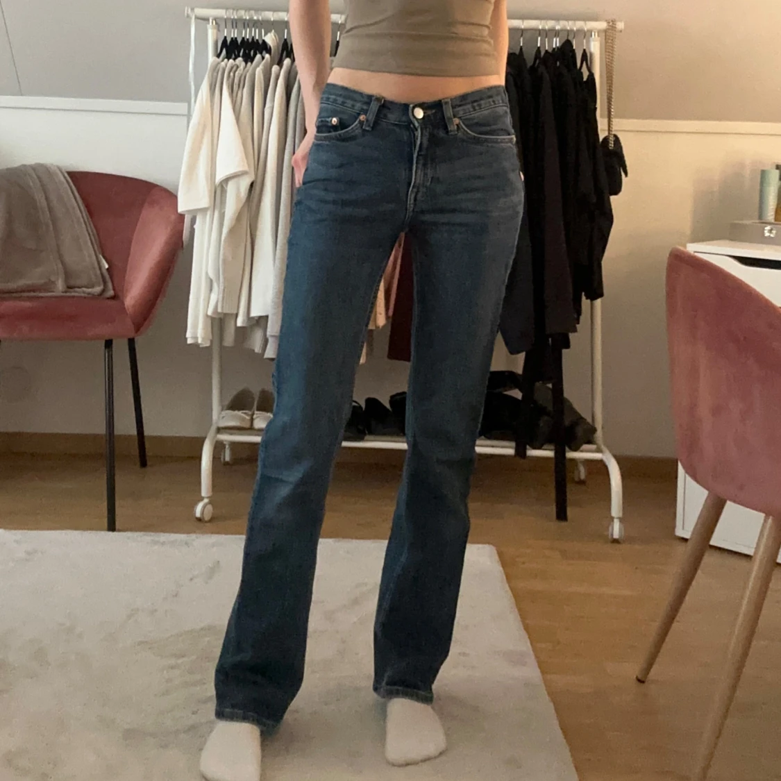 Blå jeans från Weekday