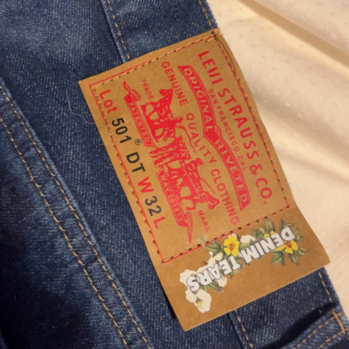 Levi's 501 jeans Denim Tears collab - 92