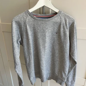 Grå sweatshirt från GANT - Säljer en grå tröja som passar till de nästan allt, använd fåtal gånger 