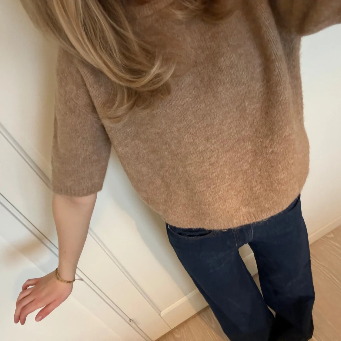 Stickad Tshirt  - 92