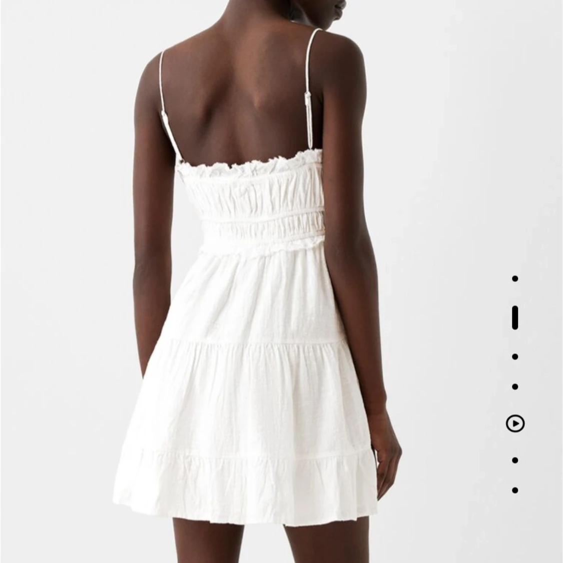 Vit sommarklänning - 90