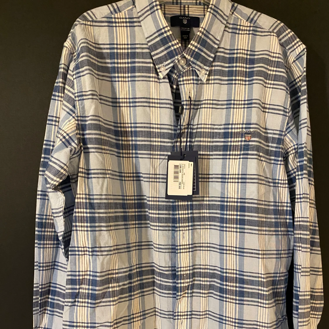 Rutig skjorta från Gant