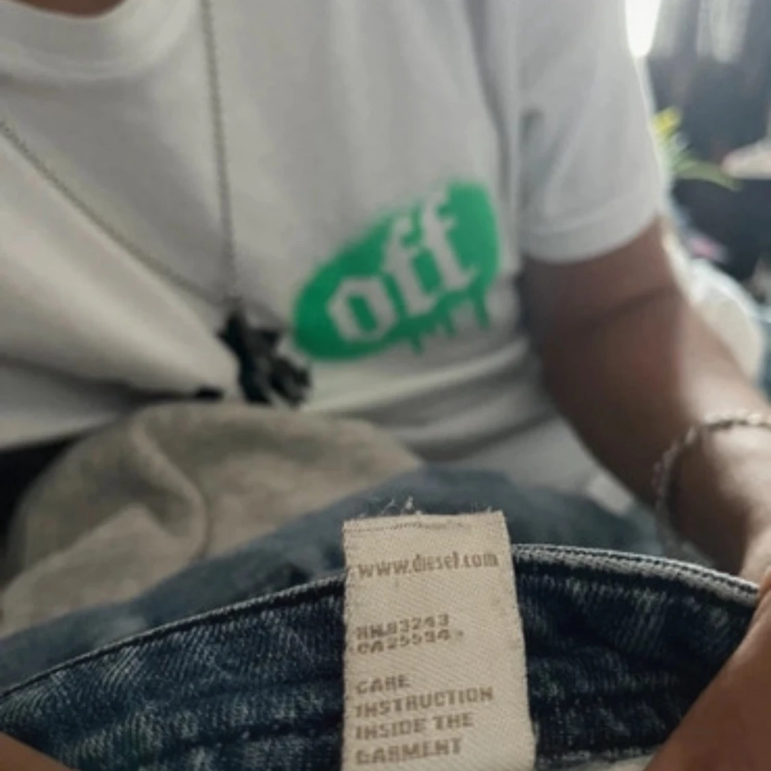 Blå jeans från Diesel - 92