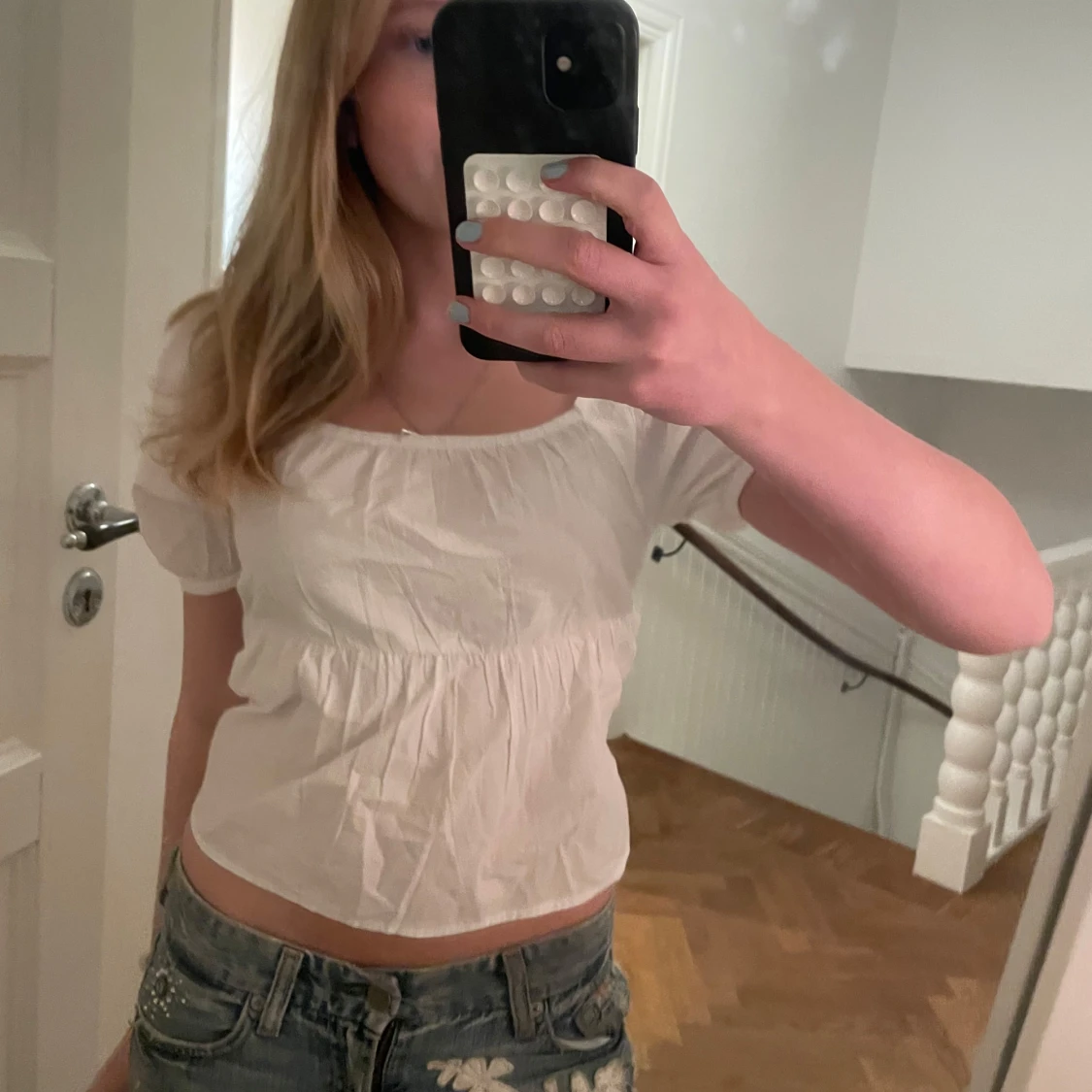 Vit blus från Cubus