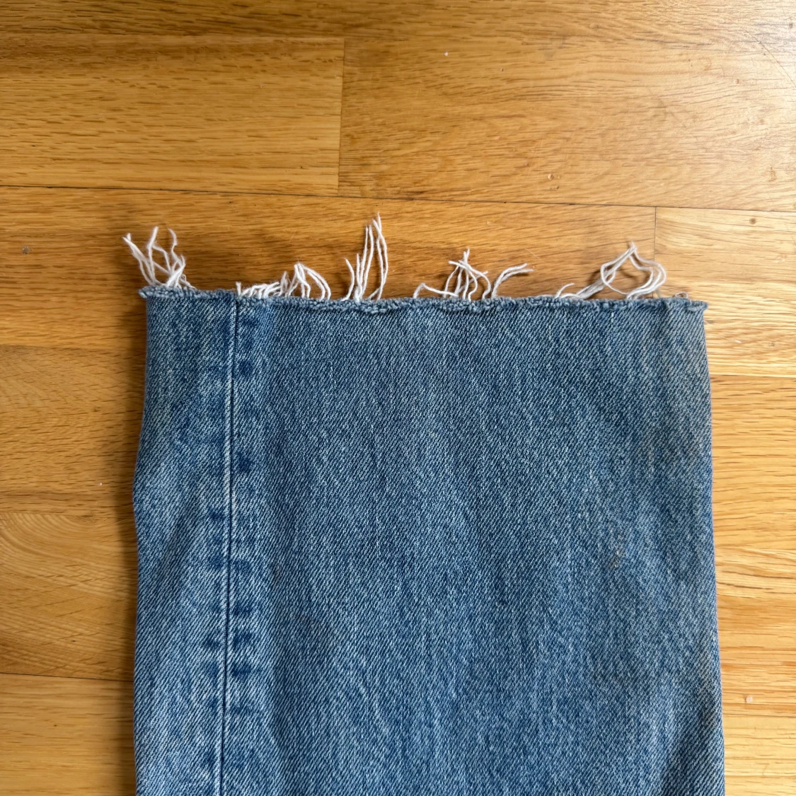 Levis 501 jeans med fransar - 1