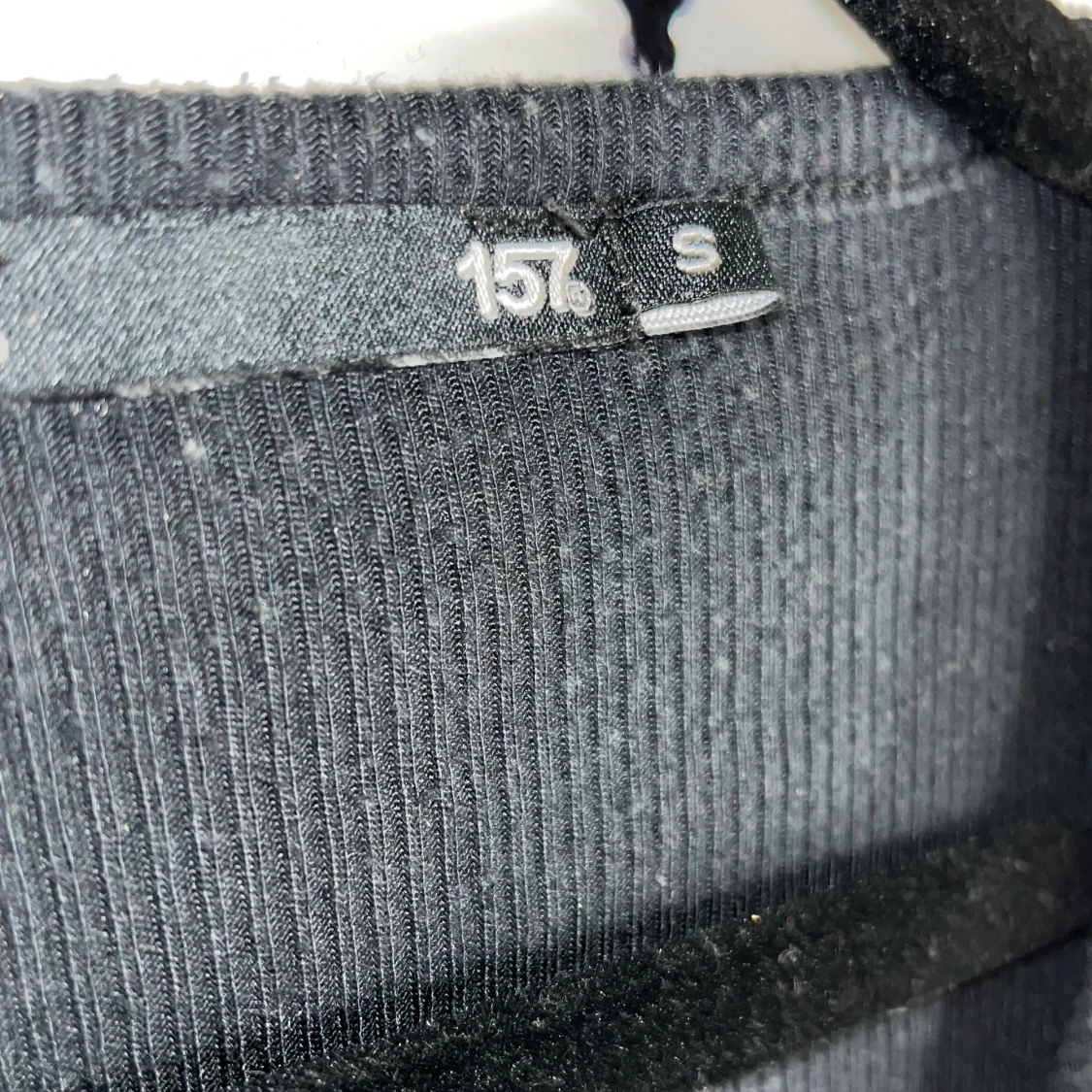 Svart ribbad tröja från 157 - 2