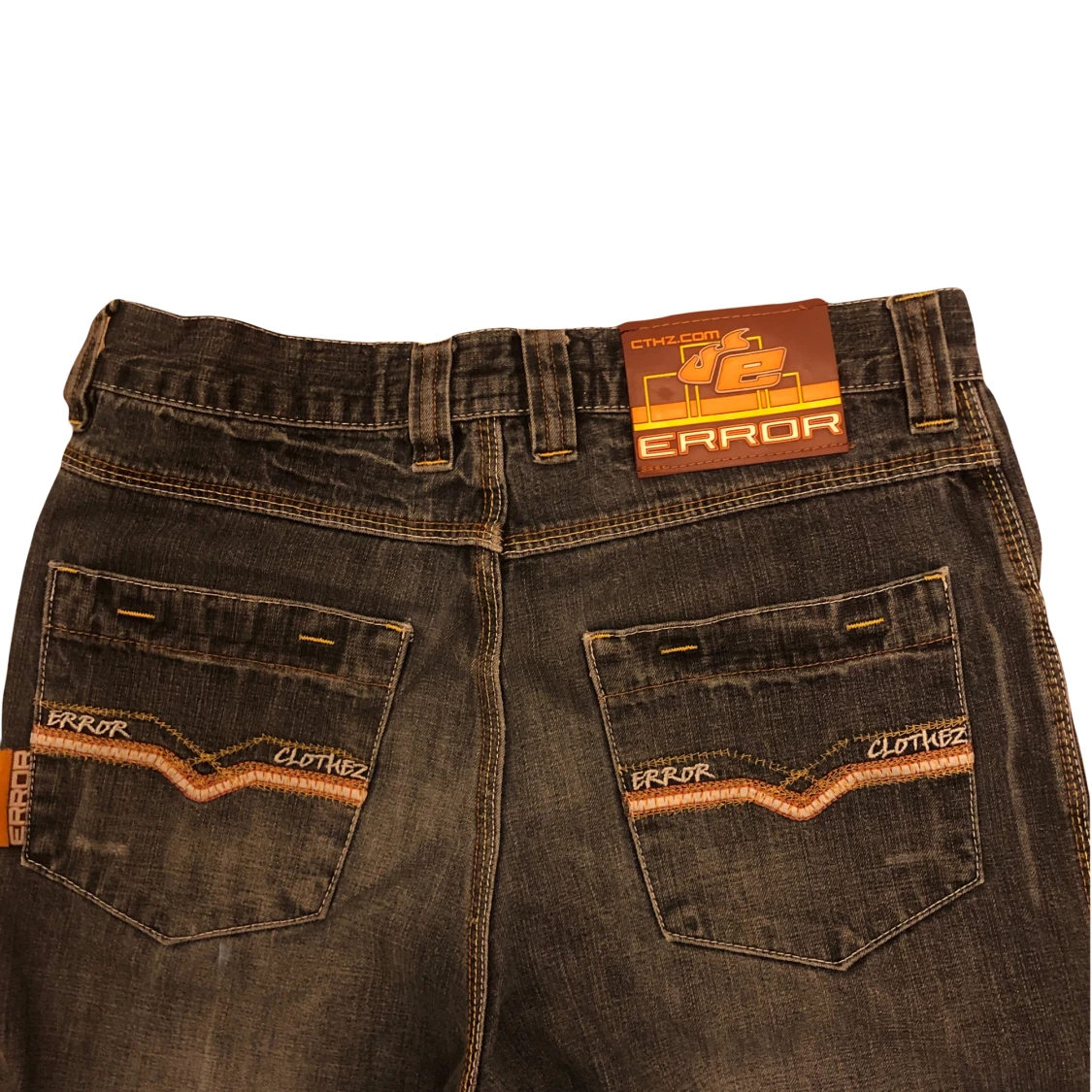 Svarta jeansbyxor från Error - 1