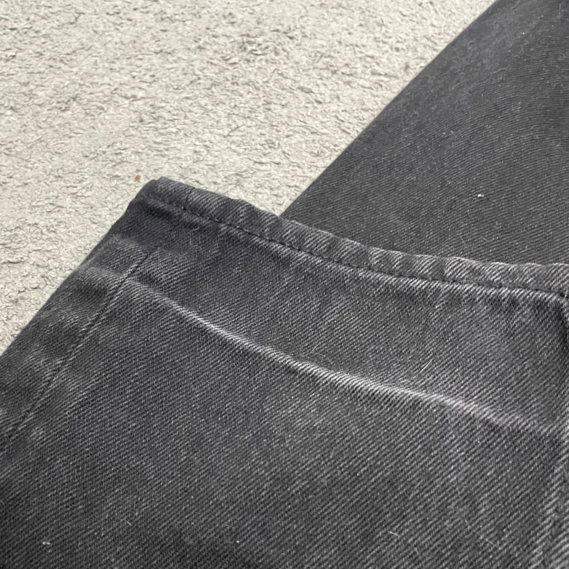 Svarta jeansbyxor från 157 - 3