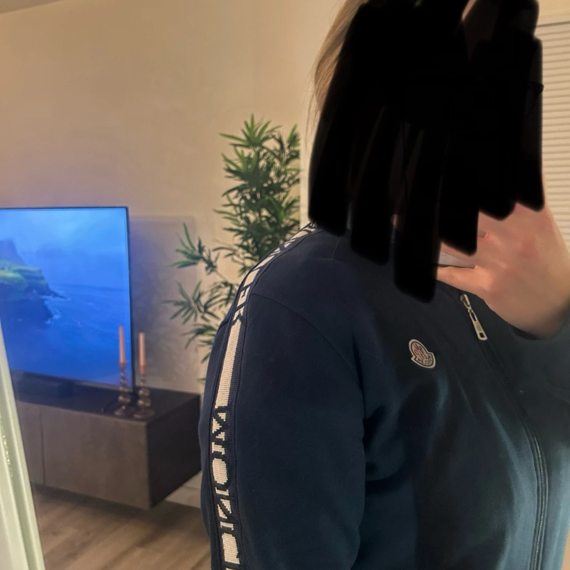 Moncler zip hoodie - 1