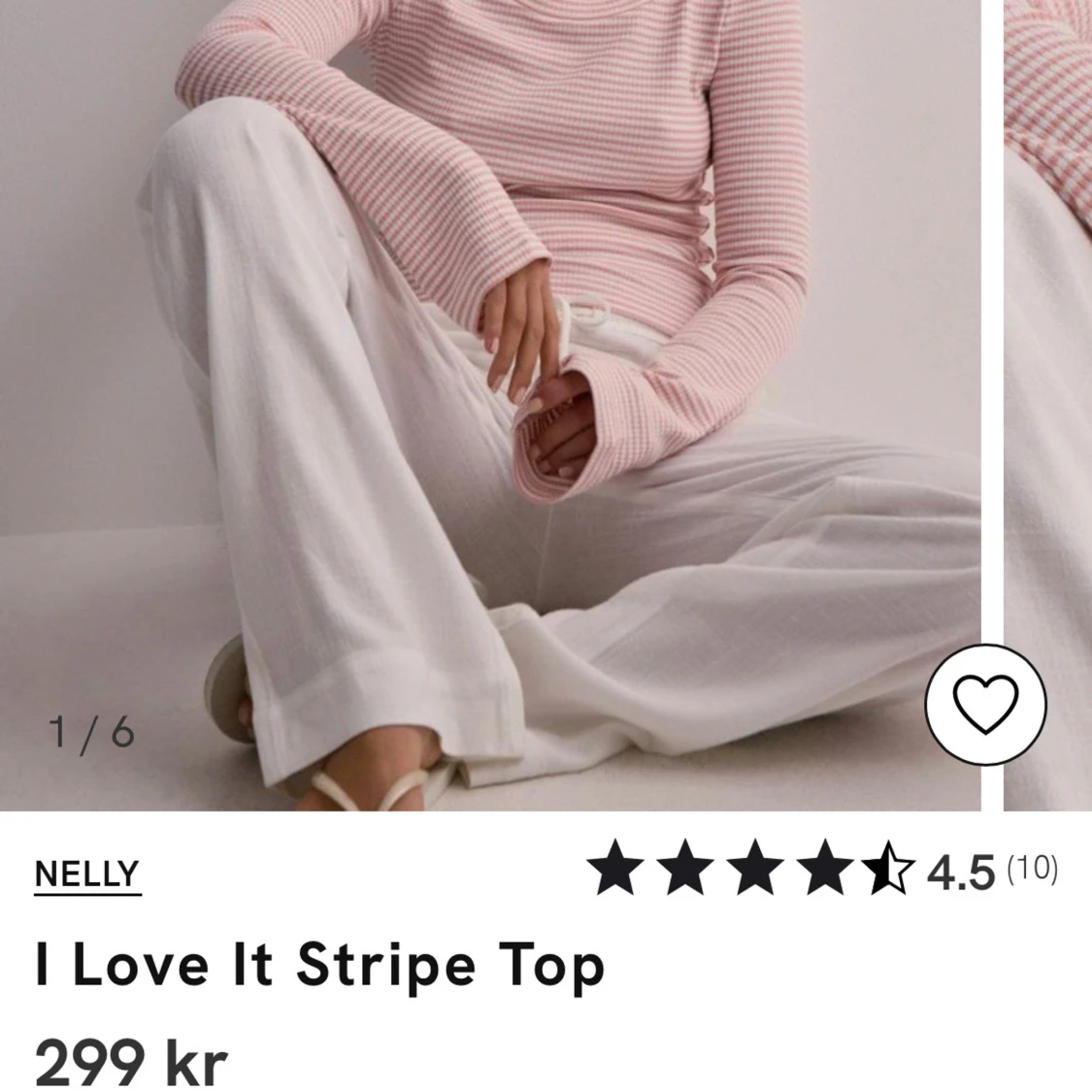 I Love It Stripe Top från Nelly - 1