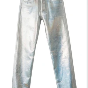 Acne Studios, blå konst, silver jeans, 26/30 - Acne Studios 1997 Holographic Foil i väldigt bra skick!  