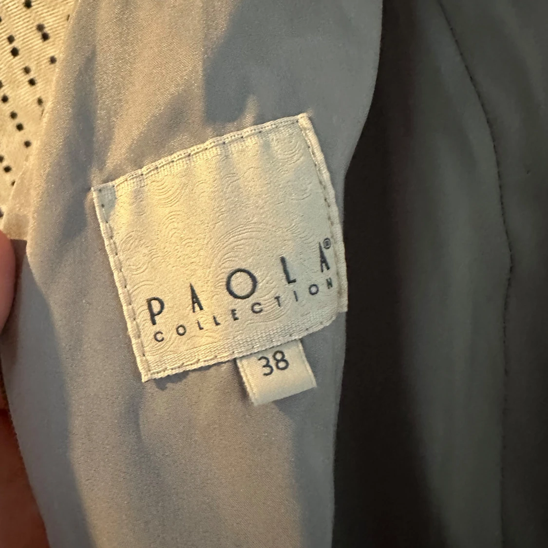 Grå långklänning från Paola Collection - 92