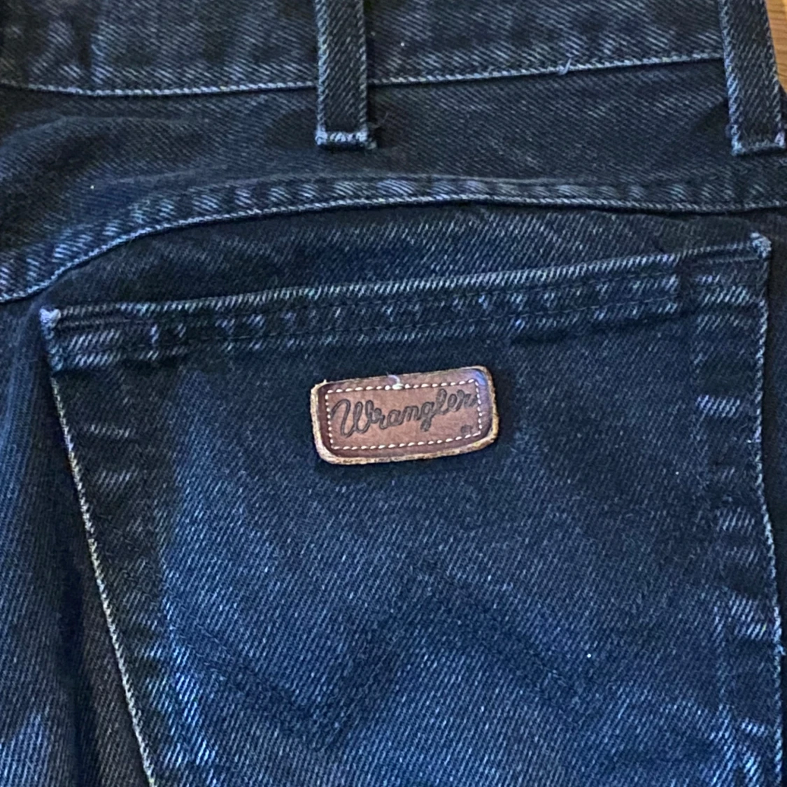 Svarta jeans från Wrangler - 91