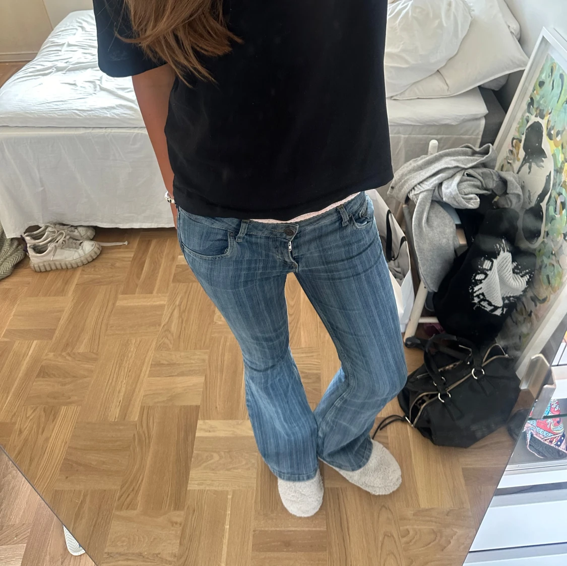 Urban Outfitters randiga jeans