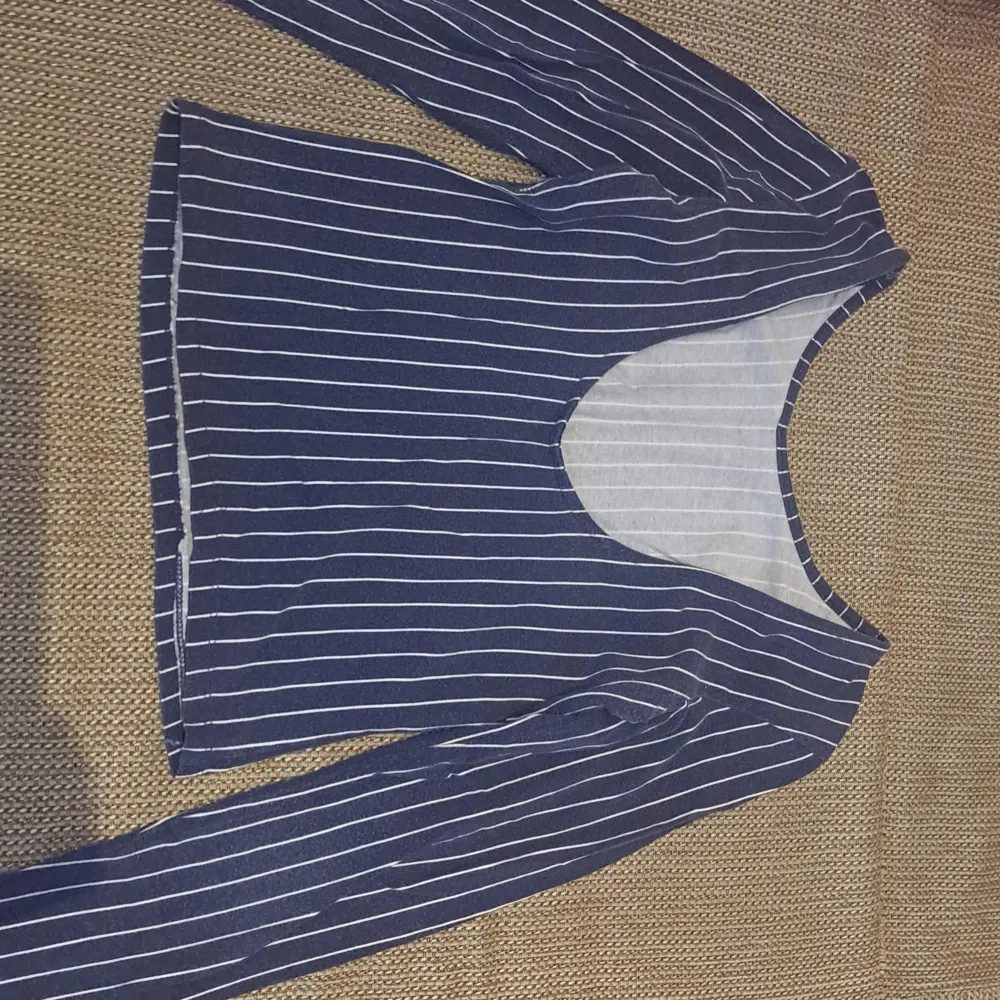 A very nice and simple  blue stripes top. Blue color and have white stripes. Made in turkey and is in a very good condition. Fit XS and S very well. . T-shirts.