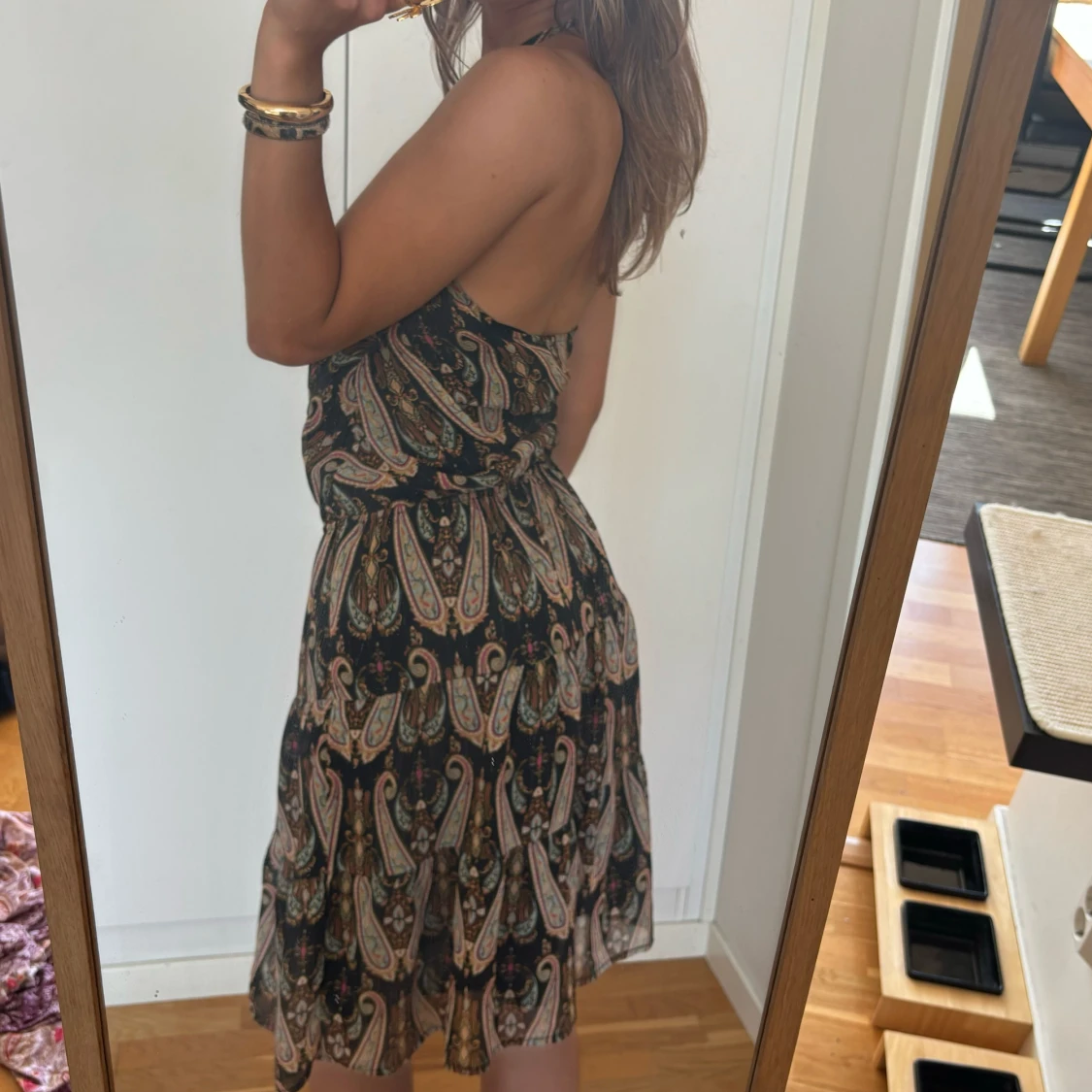 Paisley klänning  - 90