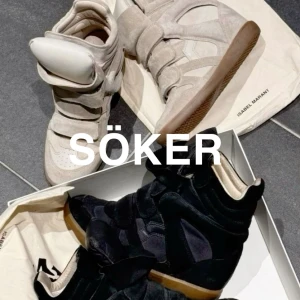 SÖKER Isabel Marant skor - SÖKER ett par isabel marant skor i denna modell, bobby modellen kan också funka! Helst i svarta/beiga men allt är intressant. Storlek 37/38/39! Hör gärna av er om ni har!! 🌸