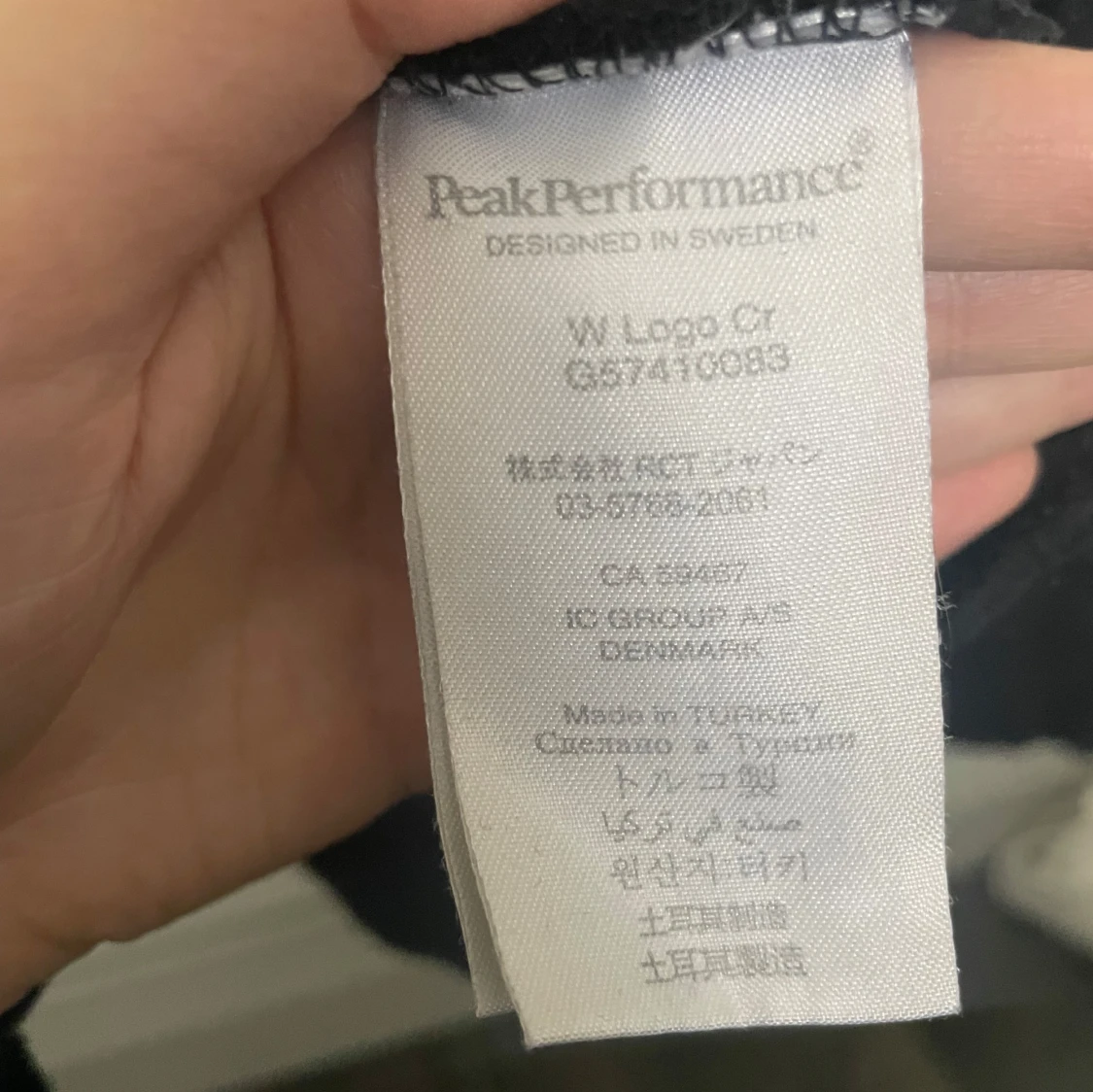 Sweatshirt från Peak Performance - 91