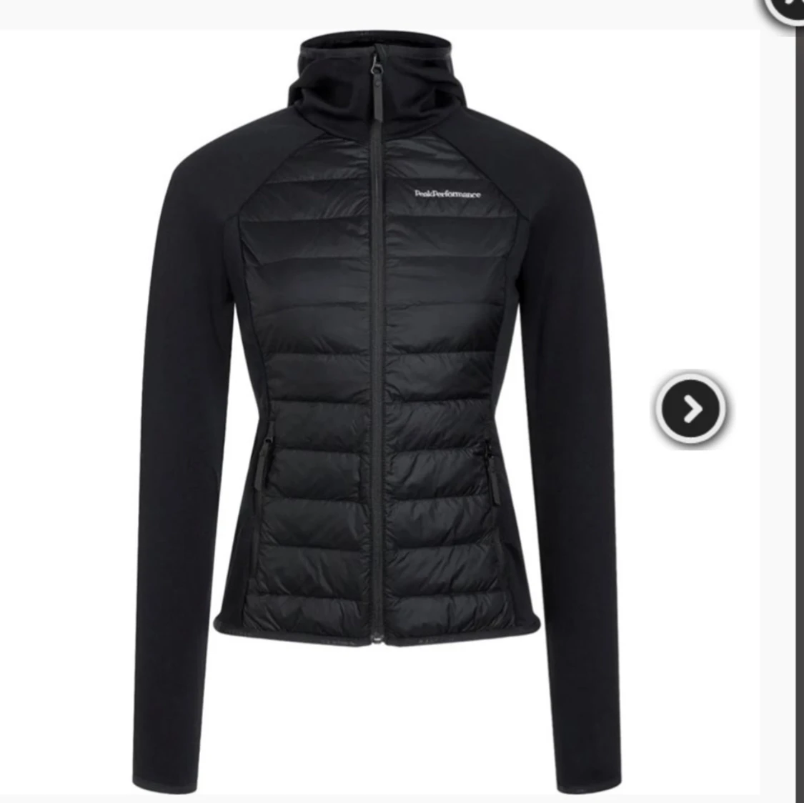 Svart jacka från Peak Performance