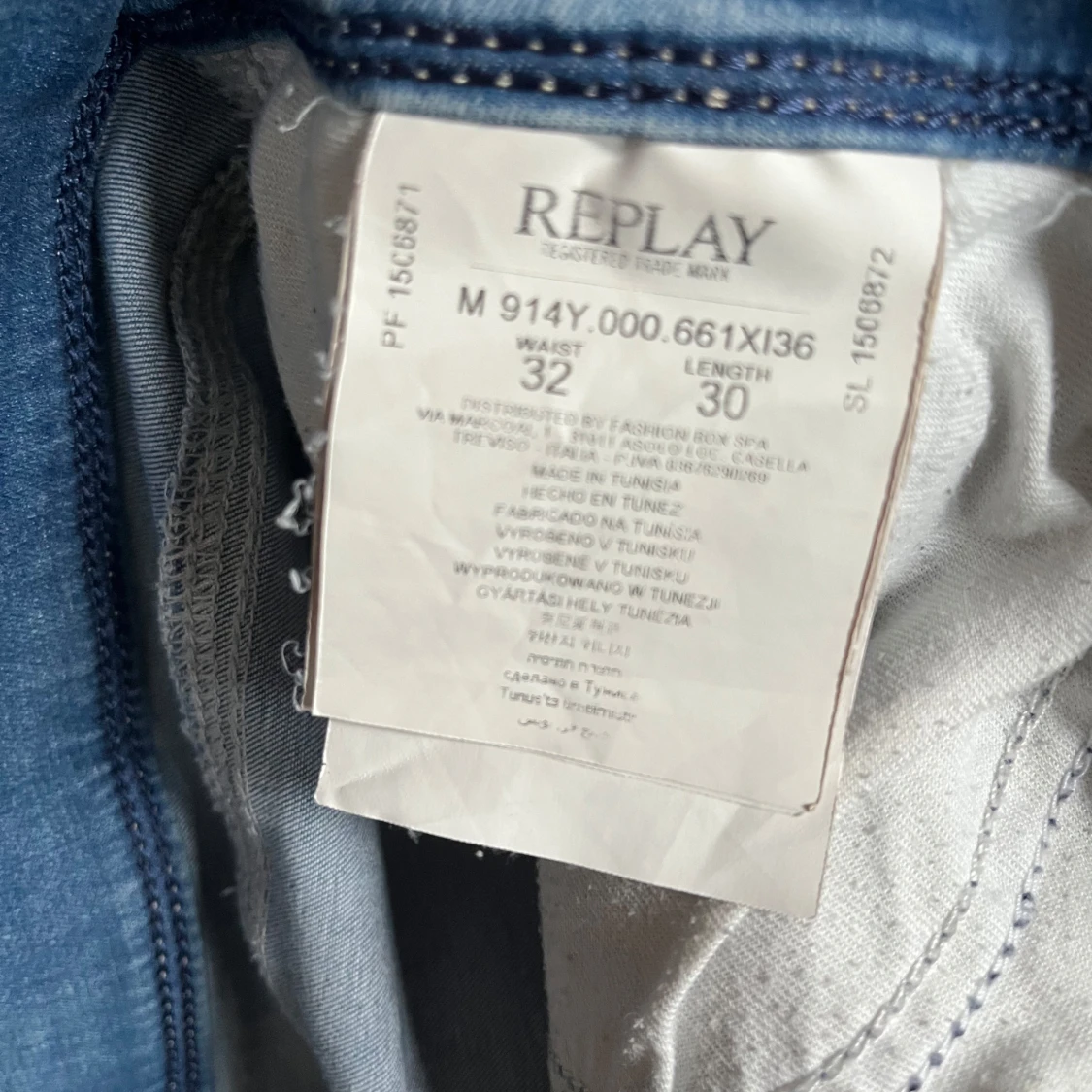 Replay jeans 32/30 - 91