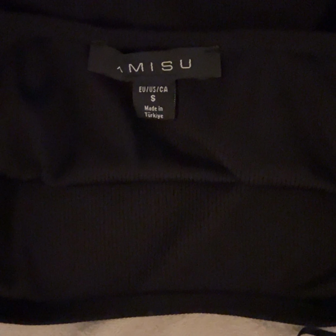 Svart offshoulder tröja - 90