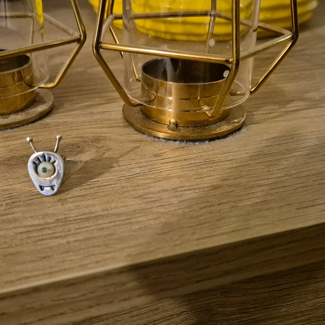 Unik silverring med ögonmotiv - 91