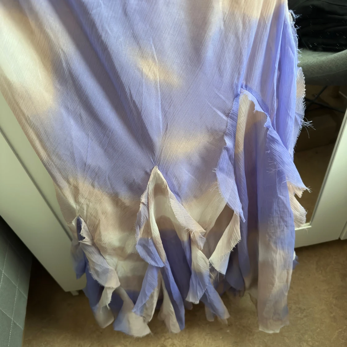 Maxiklänning i chiffong - 91