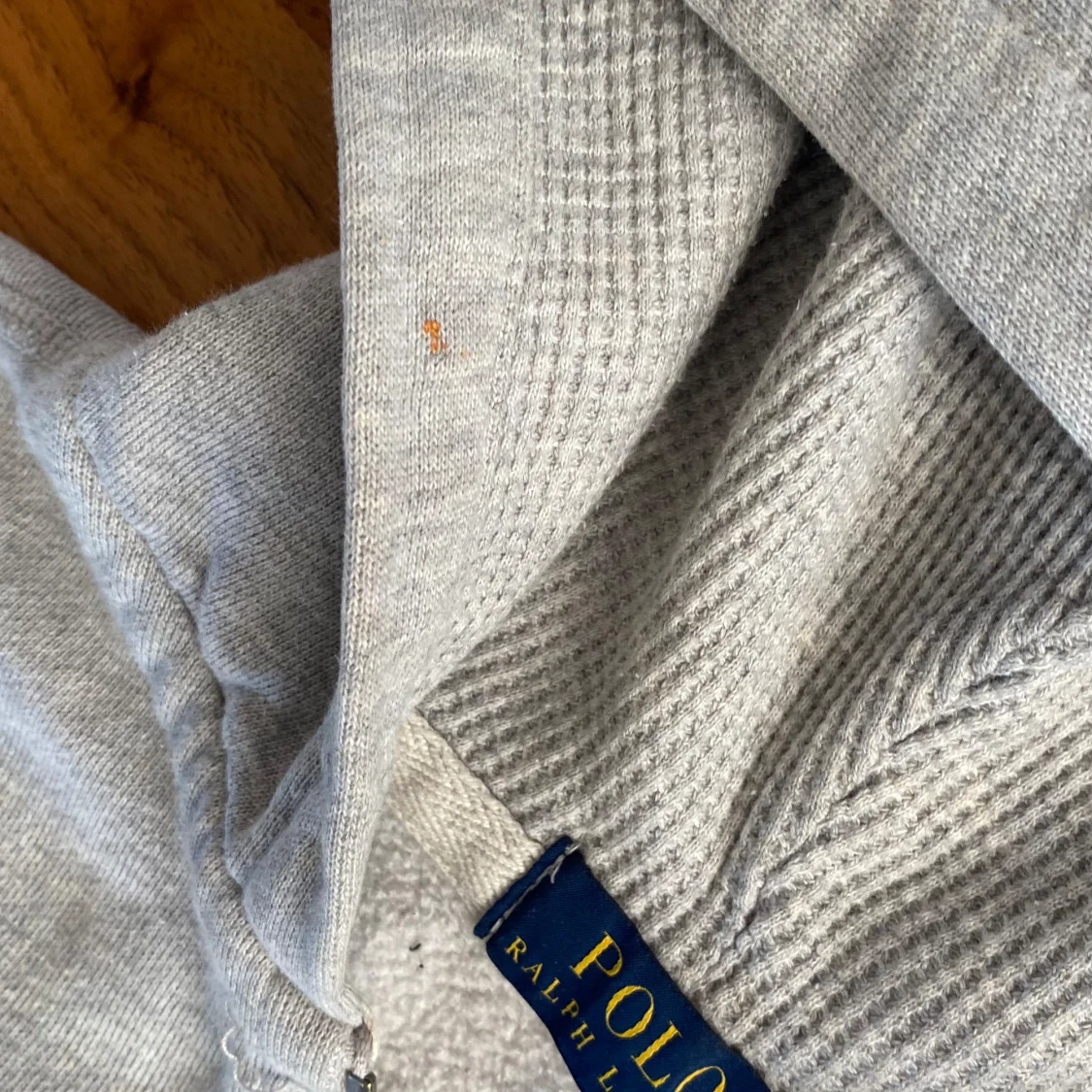 Grå Polo Ralph Lauren Hoodie strl M - 92