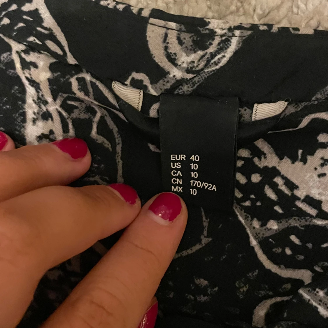 Leopard jacka från hm - 91