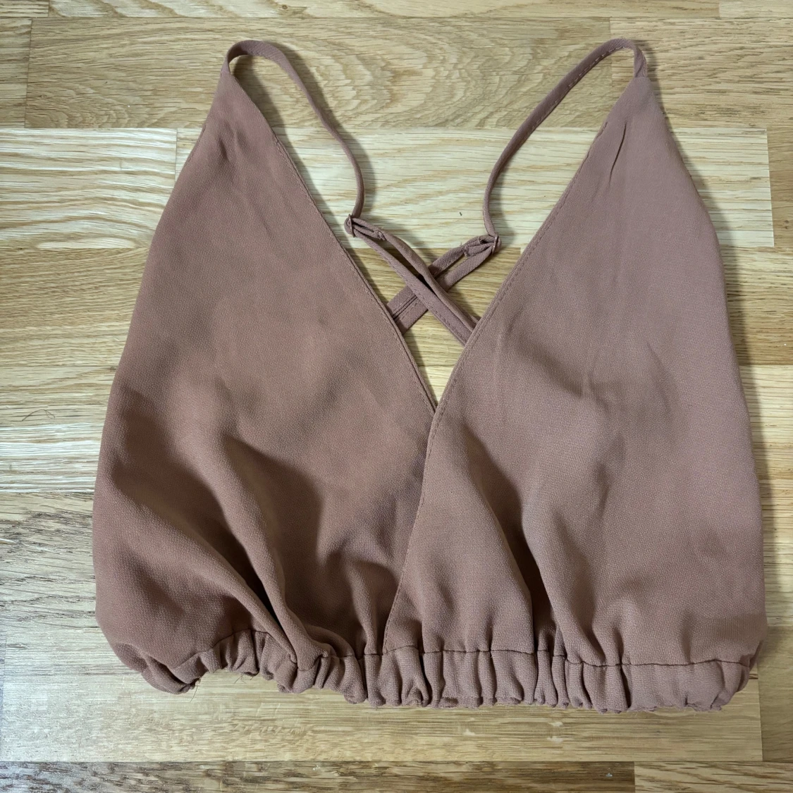 Brun omlott topp - 90