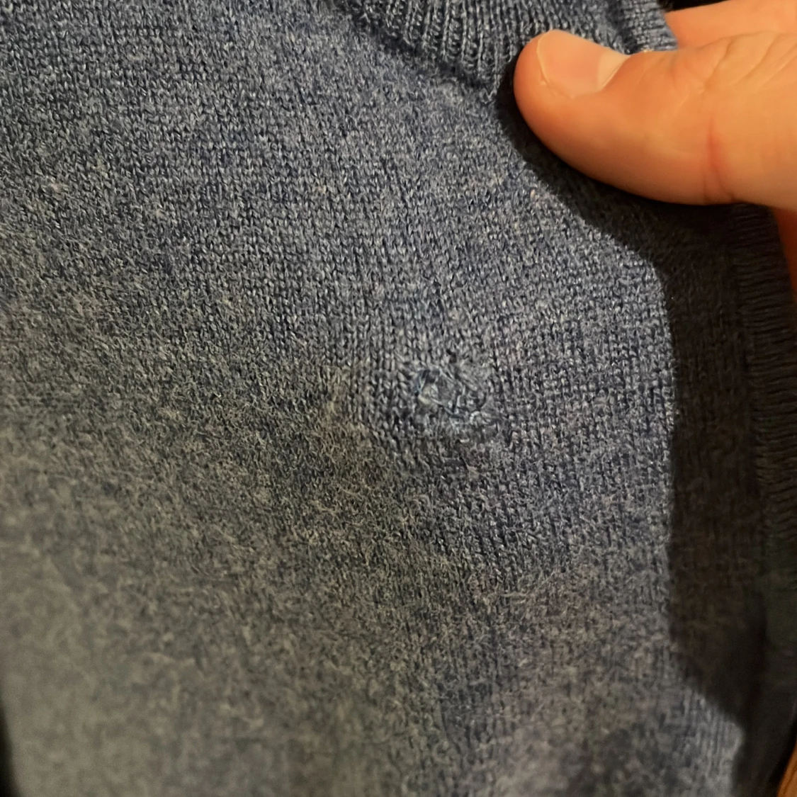 Blå Morris half zip  - 92