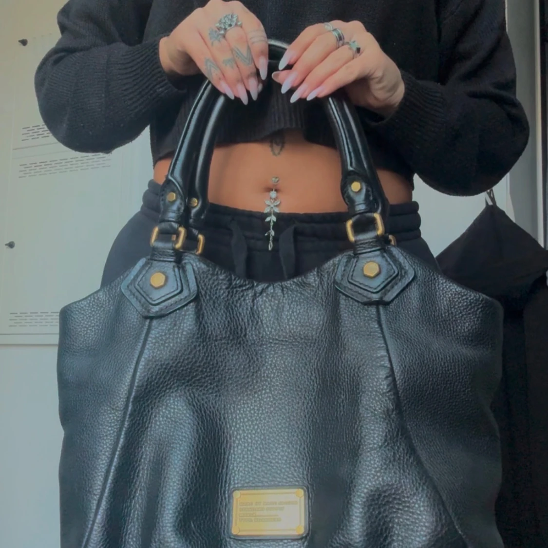 Svart skinnväska från Marc by Marc Jacobs - 93