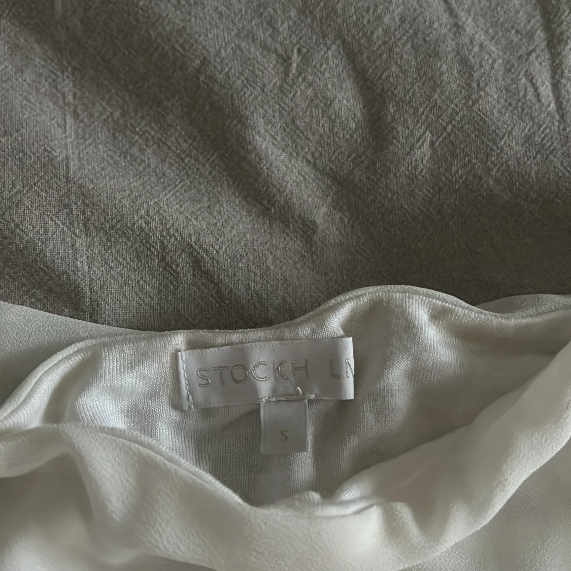 Vit ärmlös topp från Stockh LM - 90