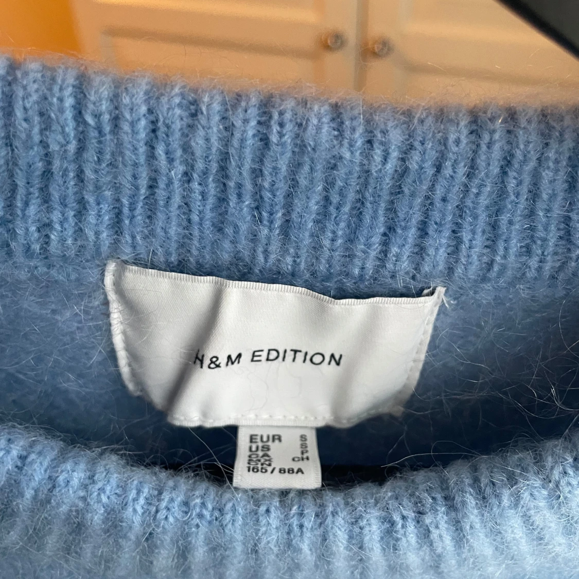 Ljusblå mohair tröja från H&M Edition - 1