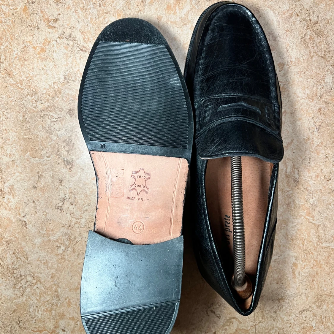 Svarta loafers från Tonio Del Prete storlek 44 - 2