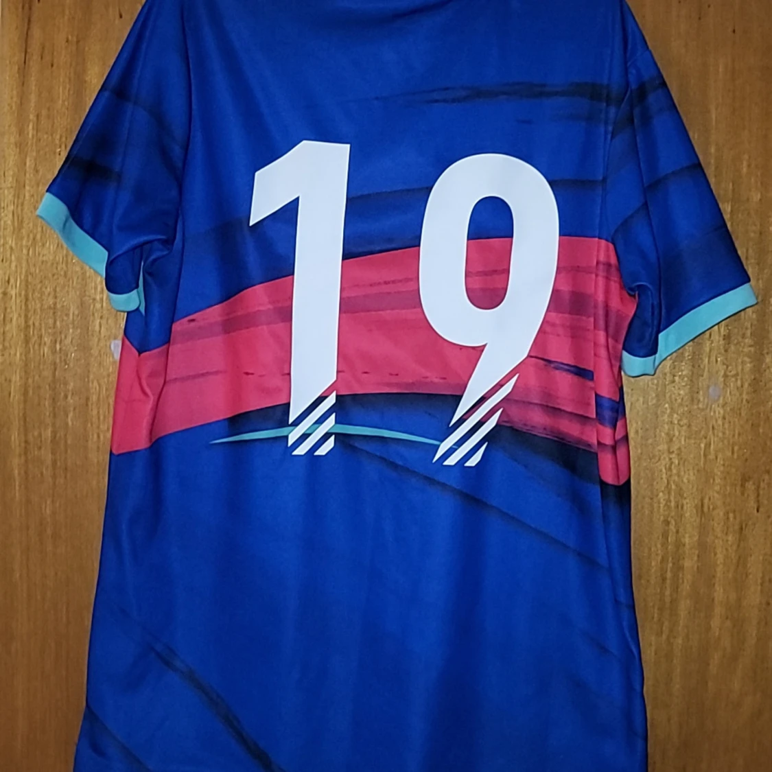 Blå fotbollströja från EA Sports FIFA 19 - 1