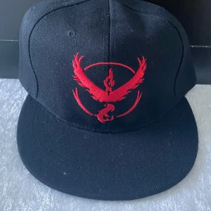 Pokémon broderade kepsar - Säljer en samling av kepsar med broderade motiv. En svart keps med röd brodering, en gul keps med vit brodering, en svart keps med blå brodering och en svart keps med gul brodering och gul skärm. Perfekt för att uttrycka din stil!  125kr/st , helt ny 