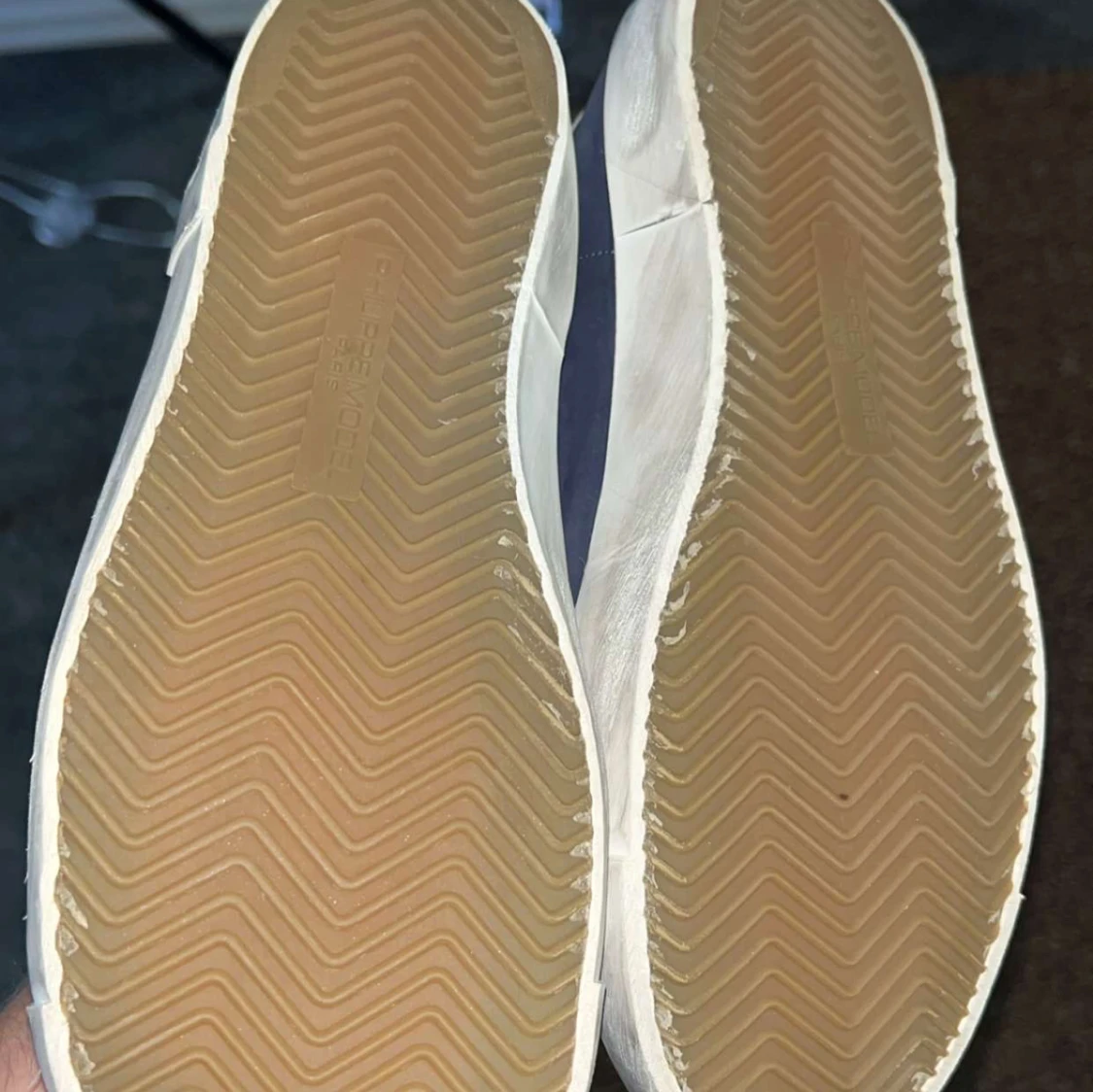 Blå sneakers från Philippe Model - 2