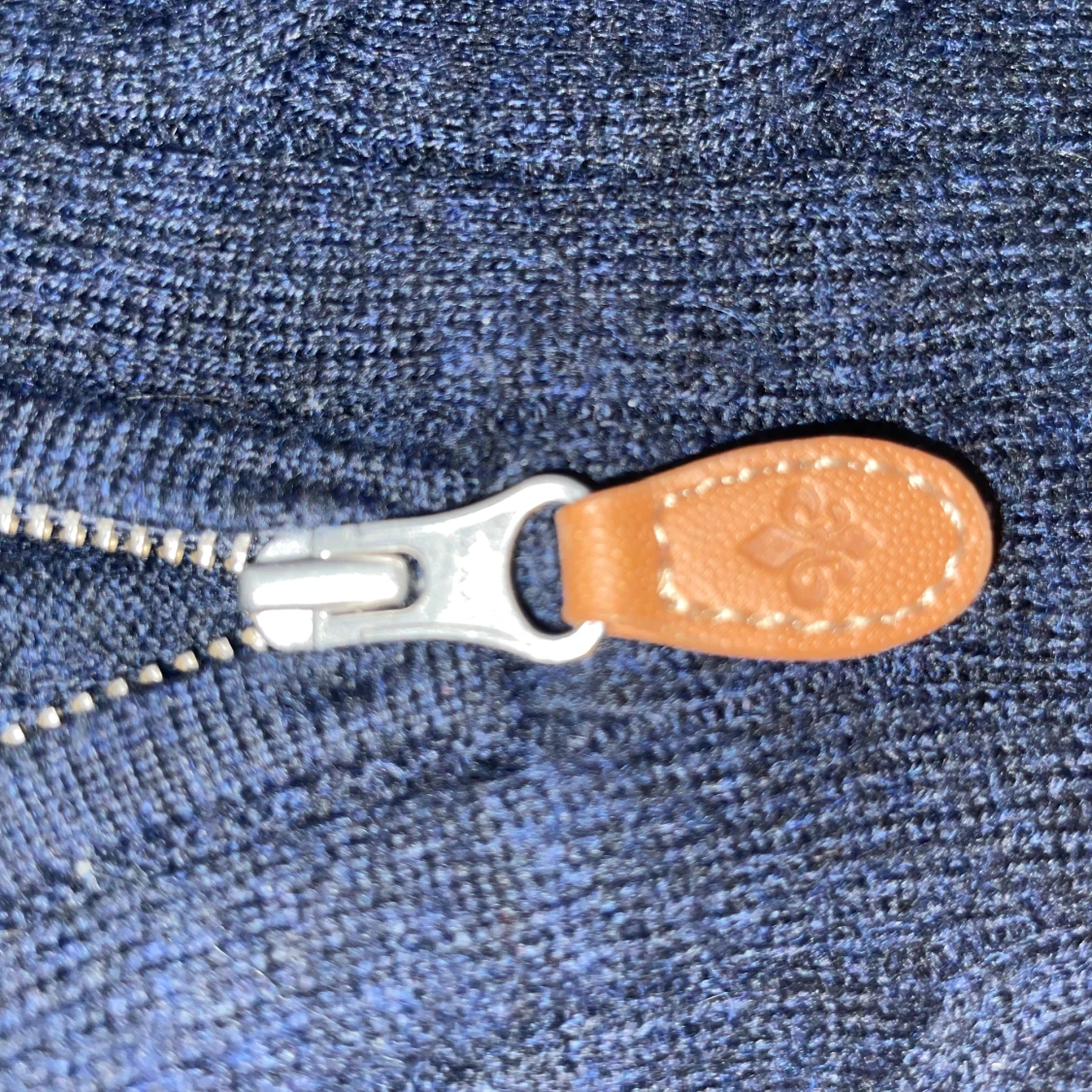 Mörkblå Morris Half-zip - 92