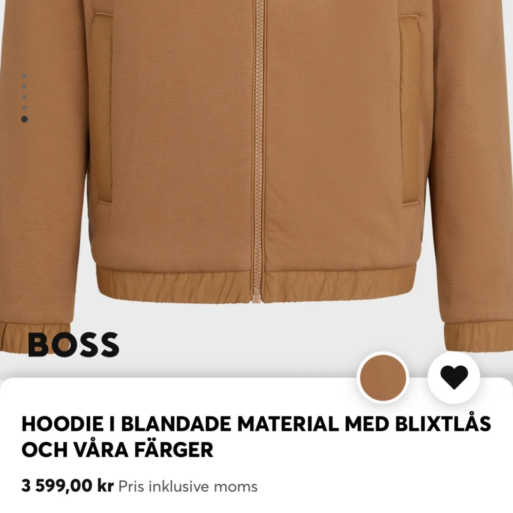 Sjukt fin Hugo boss jacka i felfri skick🔥 Perfekt till hösten men även vintertid,  säljer pågrund av att jag vill bli bort med kläder vilket är anledningen till låga priset! (Fler frågor kom DM)👍. Jackor.