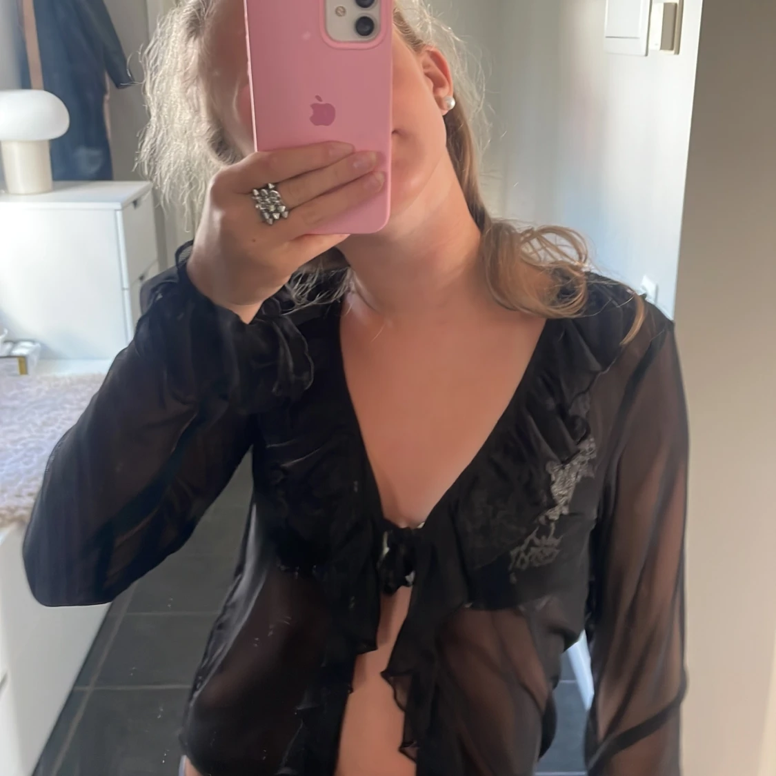 Fin volang blus💗 - 90