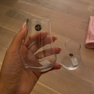 Sagaform glas/vas - Dessa kan både användas som glas eller vas. Jättebra skick från sagaform. 