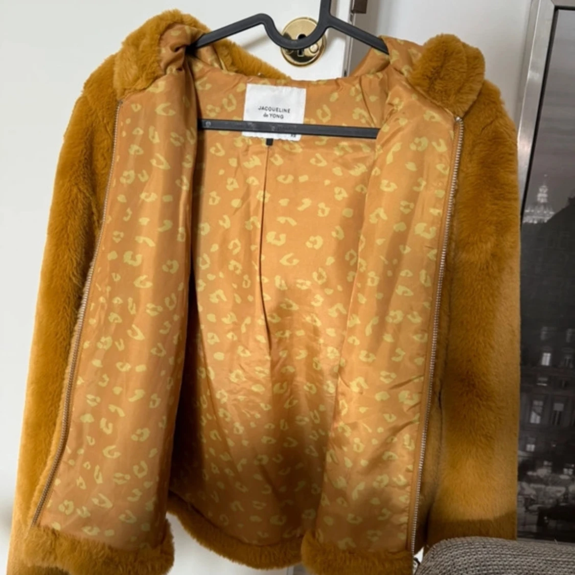 Pälsjacka strl 34/XS - 90