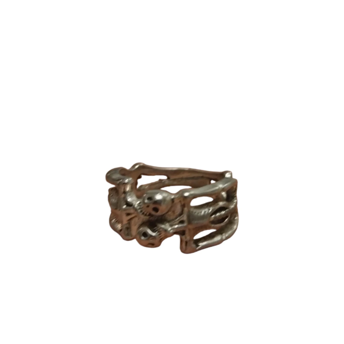 Super cool skelett ring - 90